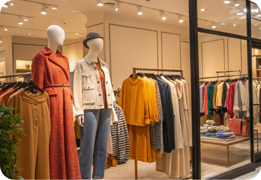 Увеличили посещаемость в магазинах одежды
